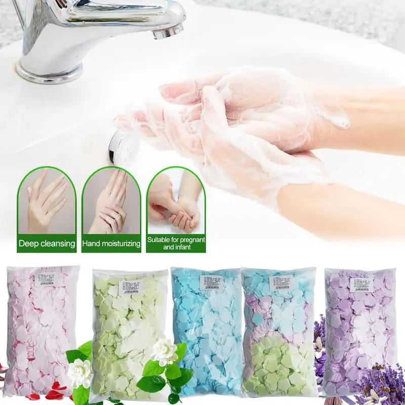 

Disposable Soap Paper For Traveling Soap Paper Washing Hand Mini Paper Soap 1000pcs Hand Washing Bath Scented Paper Soap