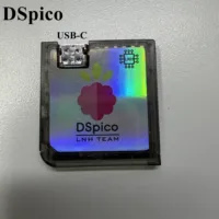 Carcasa de Inyección DSpico, Carcasa de Inyección con Chip Modular Transparente Negro DNS NDSi NSDXL Lite New 3DS