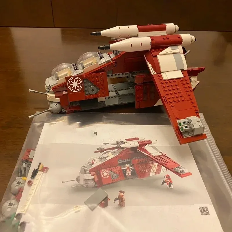 Новинка, 1083 шт., модель оружия корабля, креативная звезда 75354 войны, украшение для рабочего стола «сделай сам», подарок на день рождения, Рождественский подарок