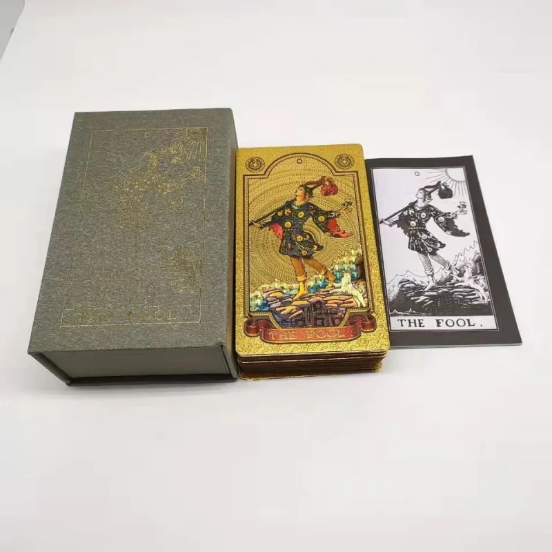 New Color Printing Gold Foil THALO Playing Cards Advertising Playing Cards Gift Poker Card Board Game Tarot Direct Sales