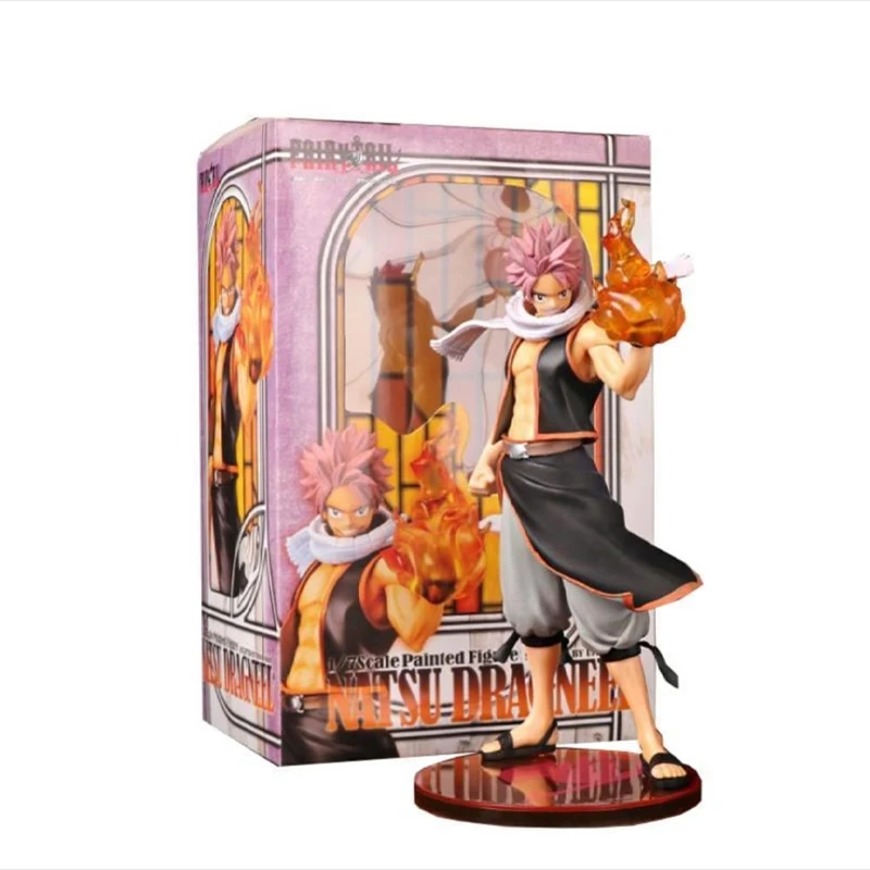 

Fairy Tail Etherious Natsu Dragneel Model Anime Figure Collectible Toys Ornament Pvc Doll Boy Birthday Gift 24cm