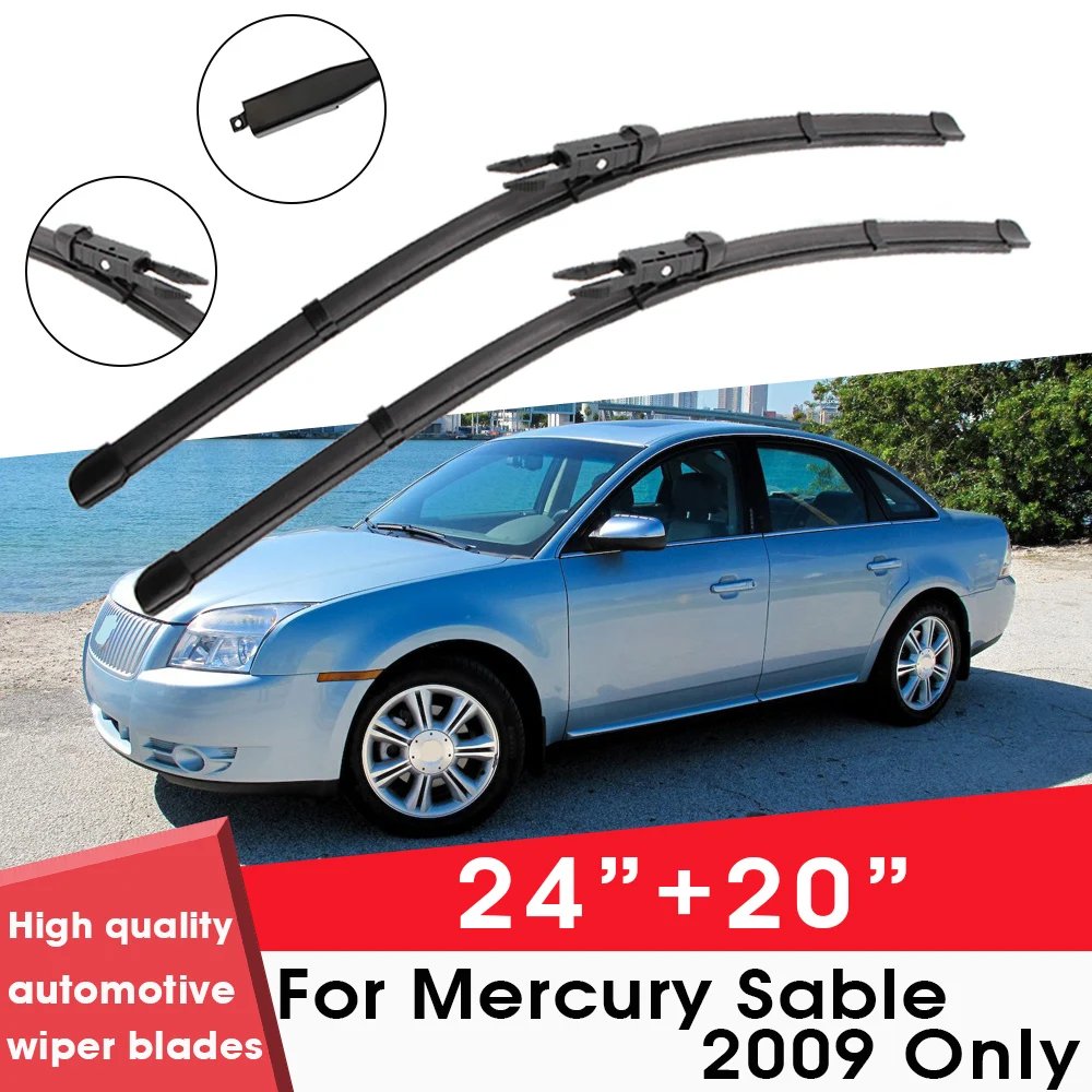 

BEMOST Car Wiper Blades Front Window Windshield Rubber Refill Wiper For Mercury Sable 2009 Only 24"+20" Car Accessories