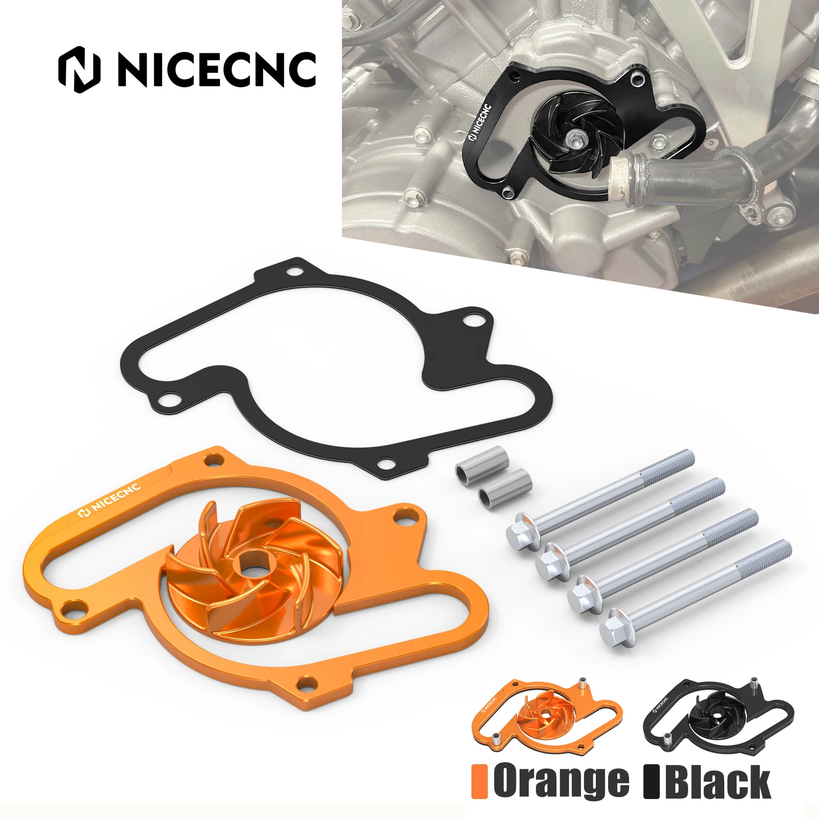 For KTM LC8 990 950 Adventure Water Pump Cooler Impeller Spacer for KTM 950 Super Enduro R 950 Supermoto 990 SMT SMR Super Duke