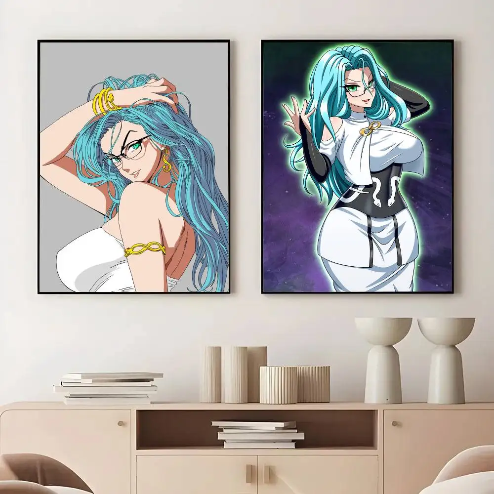 Psykos Anime One P-Punch Man Posters Living Room Bar Cafe Quality Canvas Vintage Style Comics Painting Art Home Wall Decor Pict - view 3