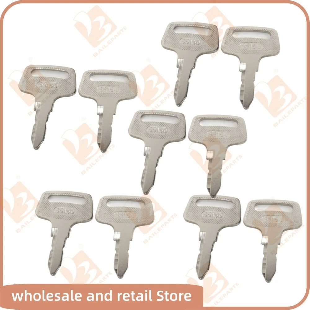 37410-55150 Lgnition Keys For Kubota Tractor BX1500 BX1800 BX1830 BX22 BX2200 BX2230 B1550 B1750 55150 Switch Keys Engine