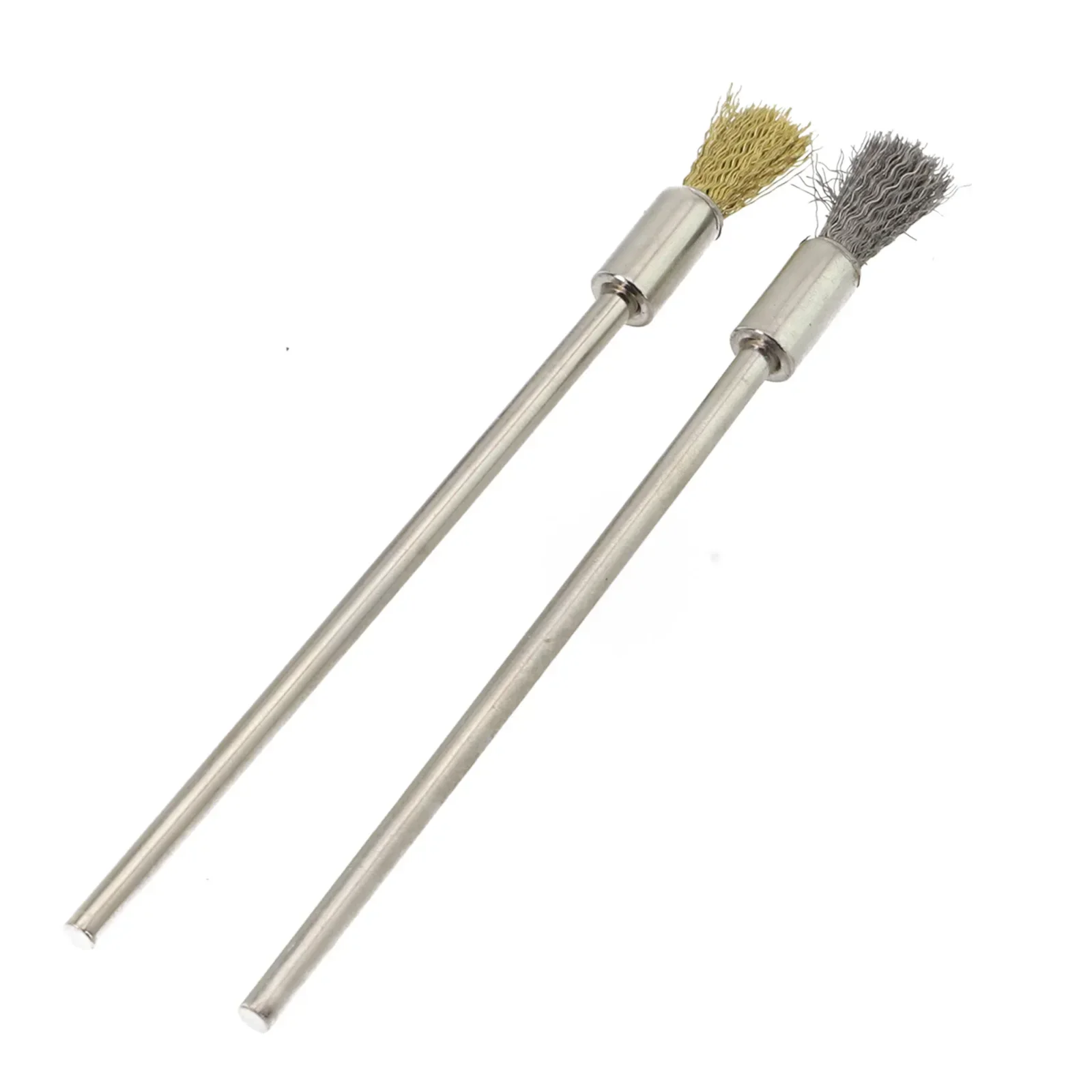Wire Wheel Pencil Brushes Mounted Abrasive Stainless Steel Preparation Tasks Compatible Detailed Work Durability