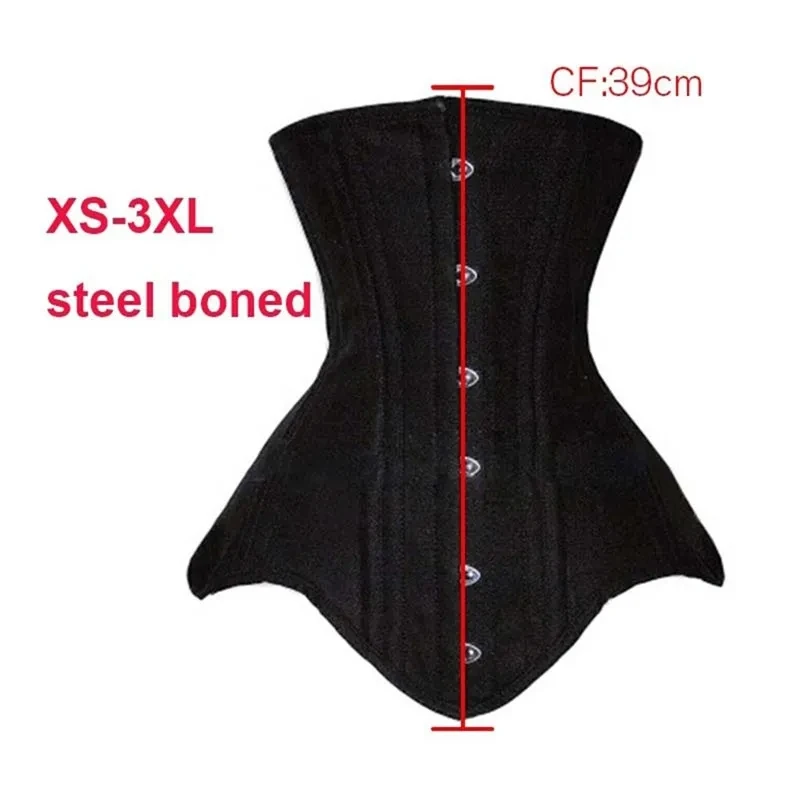 Sexy Damenkorsetts und Bustiers, Gothic-Korsett mit langen Stahlstäben, Unterbrust-Shaper, Steampunk-Outfit für Nachtclubs, Taillenformendes Outfit 2026 – Detail 5