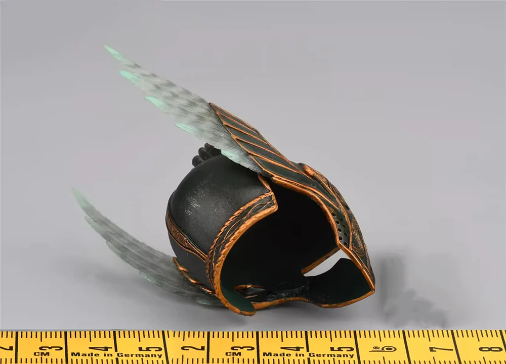 1/6 TBLeague PL2022-192B Night Warrior Vrouwen Blauwe Versie Mini Helm met Veer Speelgoed Model Voor 12 "Action Figure verzamelen