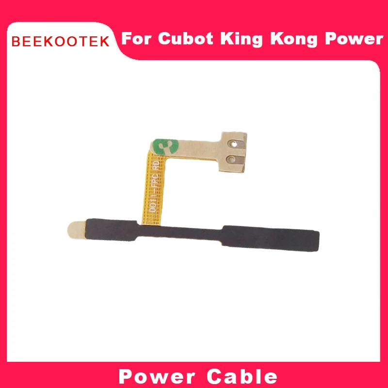 New Original Cubot KingKong Power Power On/Off+ Volume FPC Key Up/Down Button Flex Cable FPC For CUBOT KING KONG 8 Smart Phone