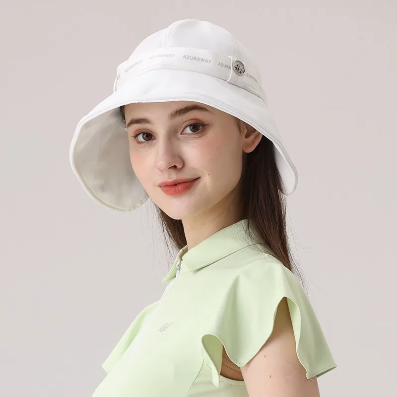 Women's big eaves hat new outdoor sports sunshade sunscreen hat