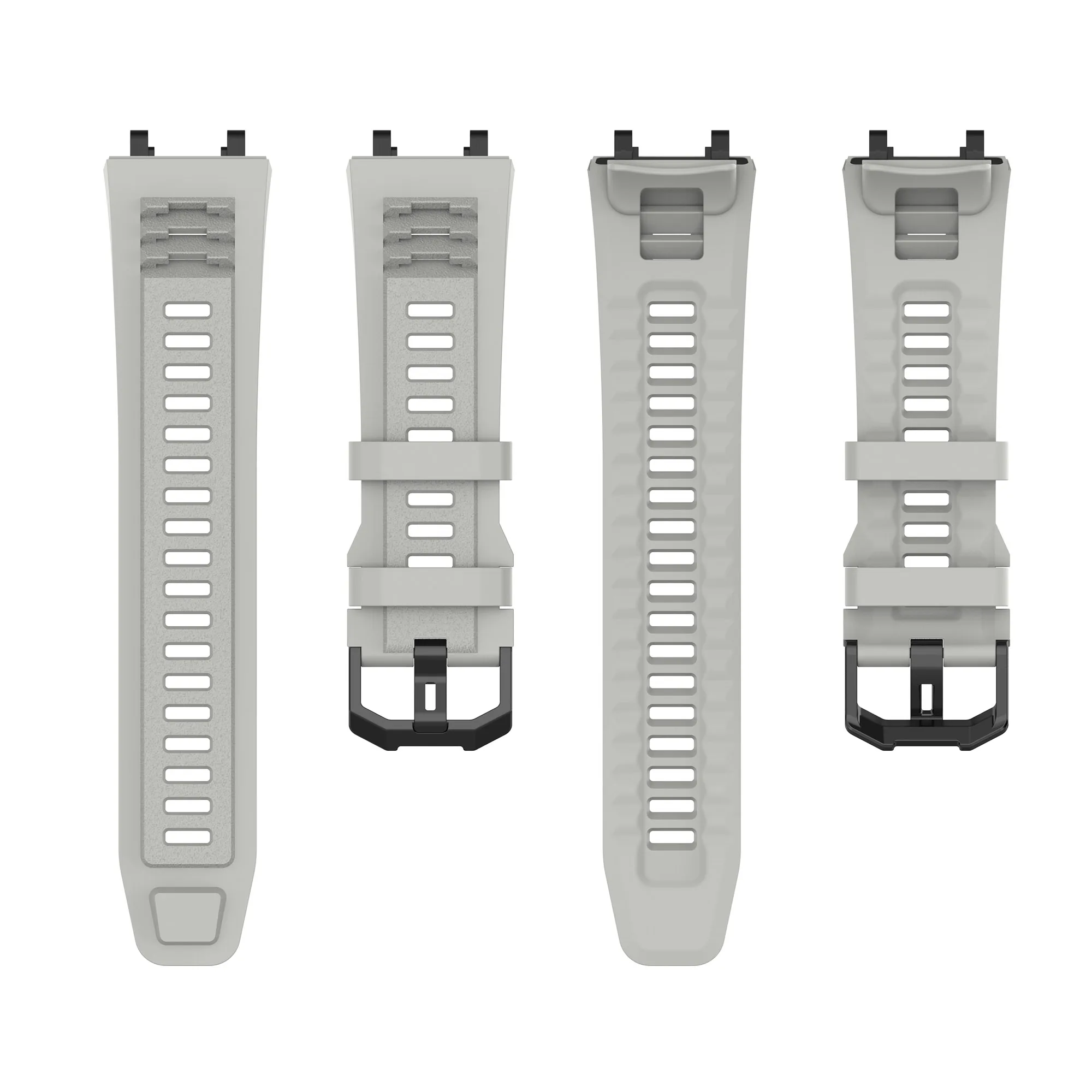 สำหรับ Amazfit T-Rex 2สายรัดข้อมือซิลิโคนสายรัดข้อมืออุปกรณ์เสริมสำหรับ Huami Amazfit T Rex 2สมาร์ทสร้อยข้อมือ Correa