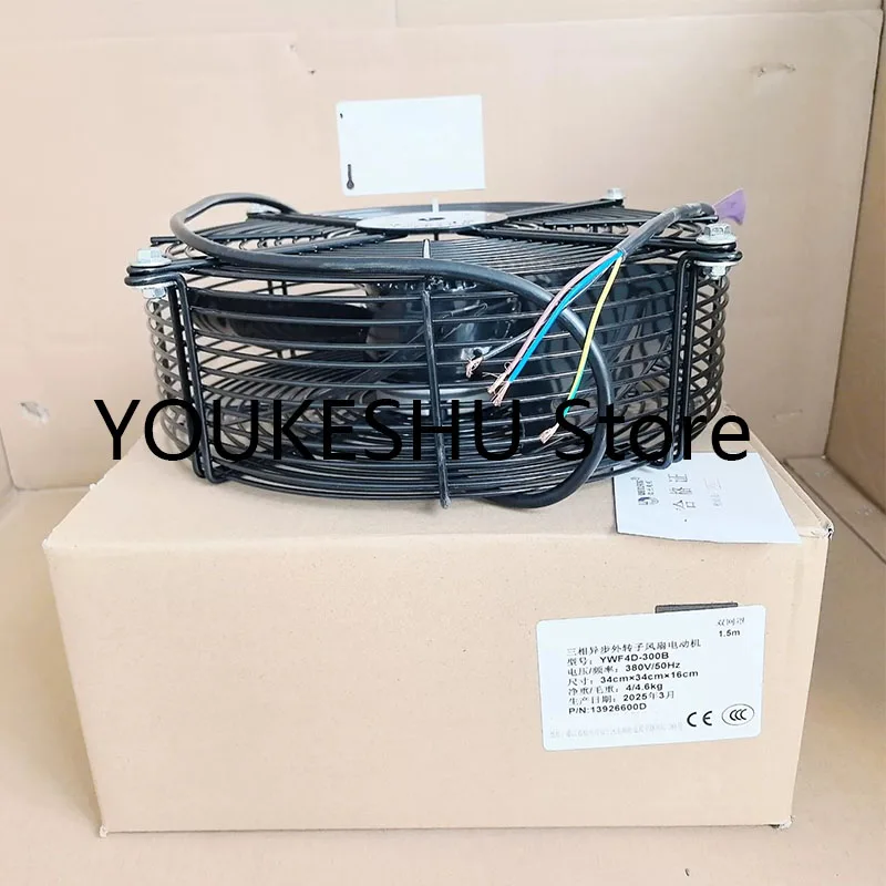 New Original YWF4D-300B 380V Three Phase Asynchronous Outer Rotor Motor Industrial Cooling Exhaust Fan