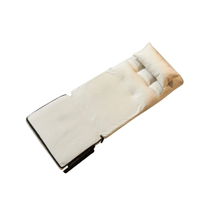 

Reclining chair folding lunch break computer office backrest folding chair reclining seat dual-purpose chair lazy sofa
