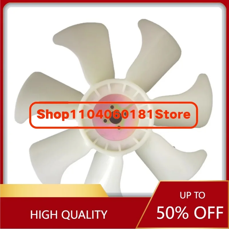 ใบพัดหม้อน้ำเครื่องยนต์ใหม่สำหรับรถขุด U20/U15 รุ่น D1105 แบบ 4 รู 10 ใบพัด อะไหล่ทดแทน