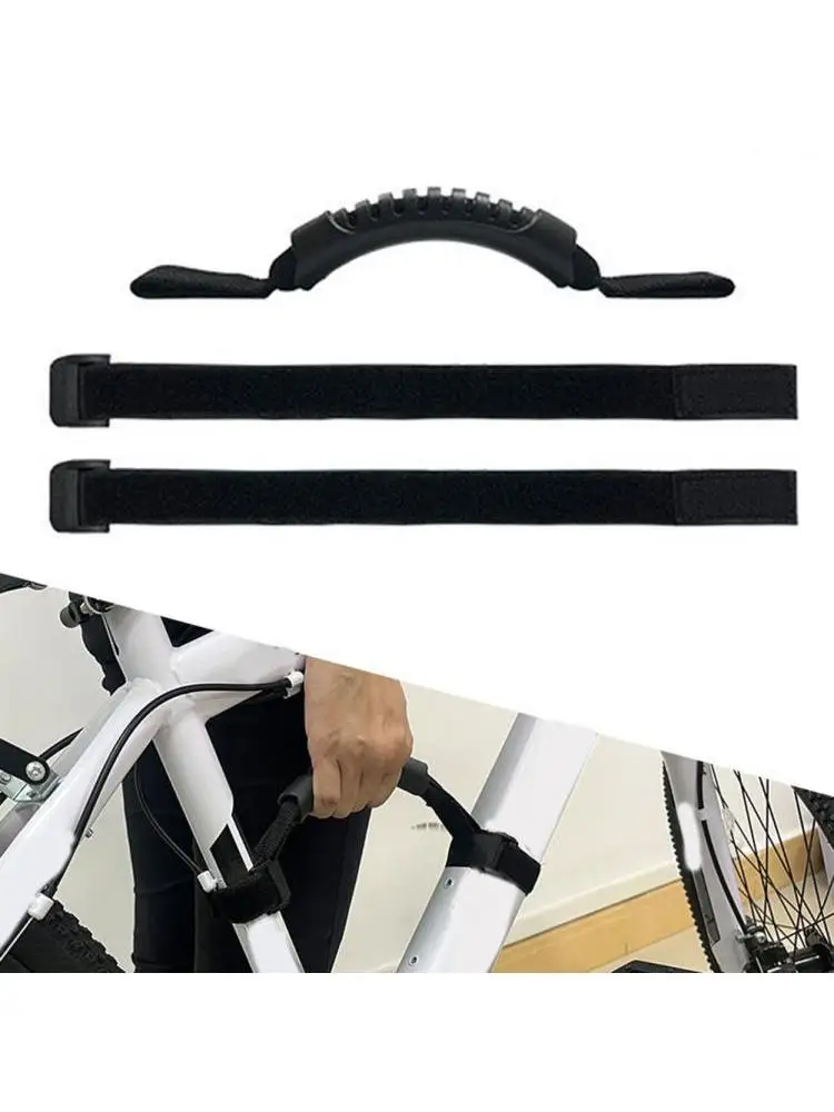 AliExpress NONE 1PC Bicycle Carry Handle Nylon Frame Strap With Anti-Slip Grip For Easy Transport Adjustable Fit For Road Mountain Folding Bikes
