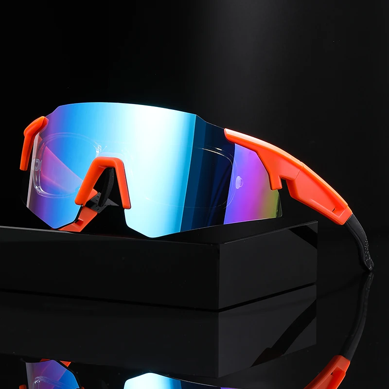 Bicycle myopia sunglasses, mountain bike goggles, 10-color multi-color, ultra-light frame for mountain climbing and hiking UV400