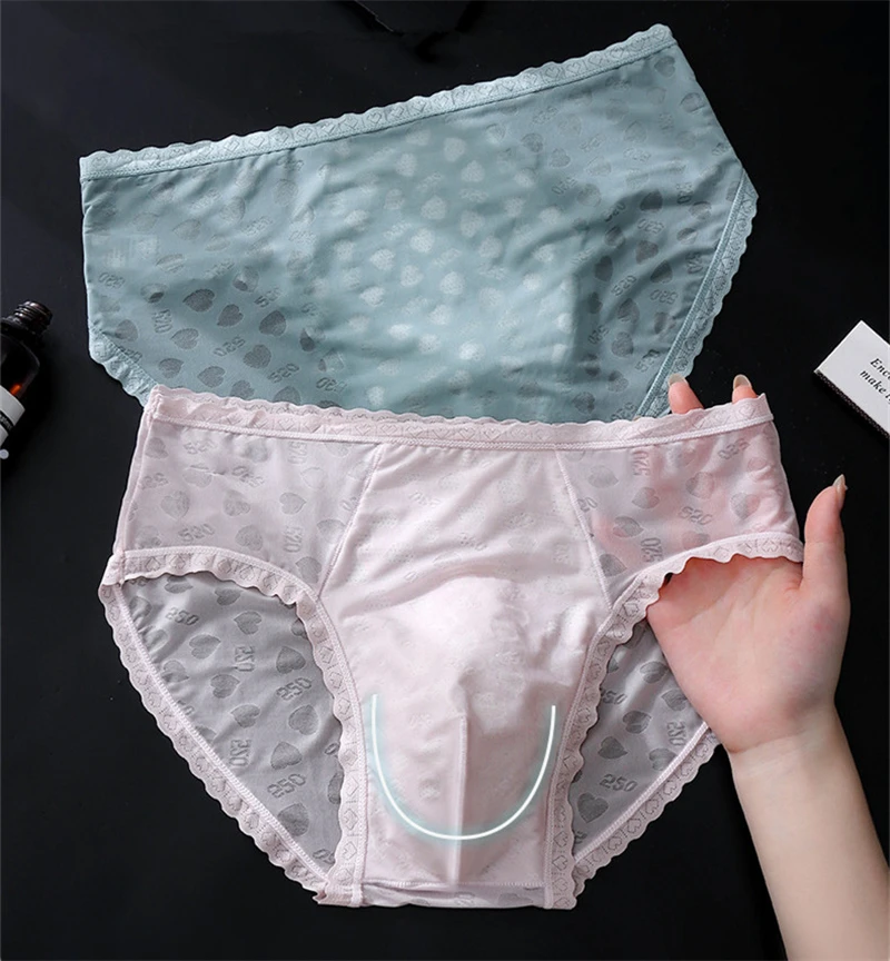 Lace men's underwear Ice Silk cuecas masculino sexys tøy men briefs AIR Bare Feel calzoncillos hombre No Trace cueca new lingeri