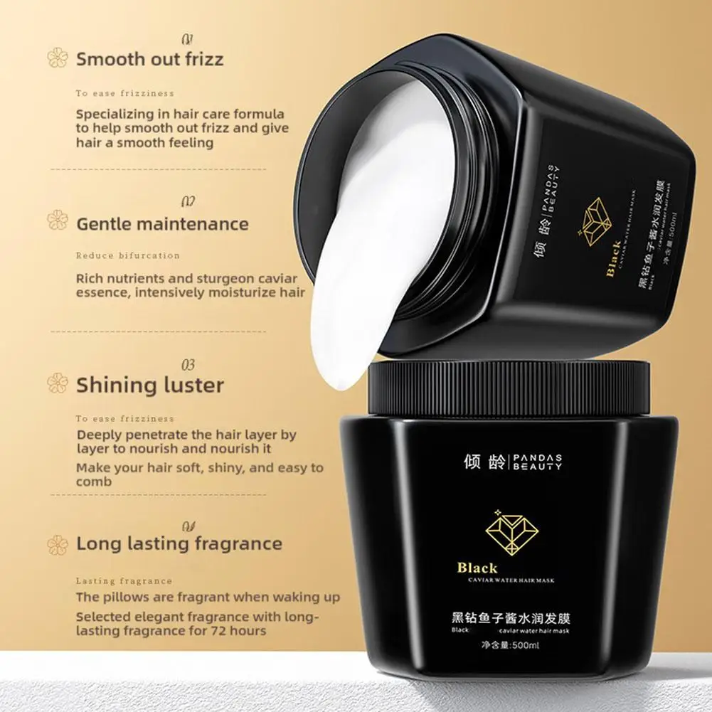 Amino Acid Essence Luxury Nourishing Hair Protein Cream Moisturizing Repair Hair Care Conditioner 500ml Repairing Essence Cream