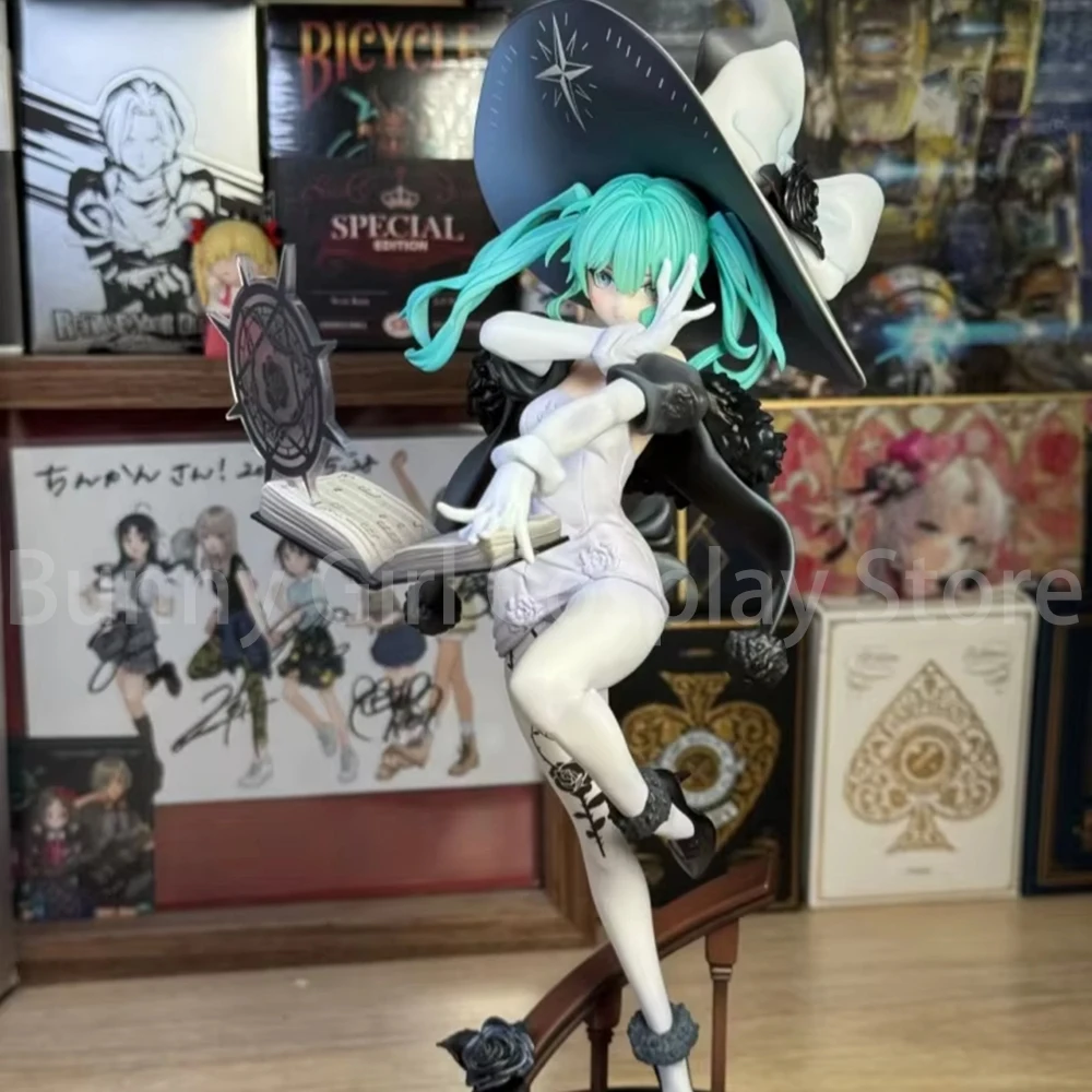 

В наличии оригинальная ребра Rise Up Hatsune Miku Fantasia Witch Ver 25 см 1/8 портретная модель игрушки коллекция подарки на день рождения