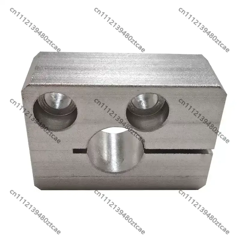 Pillow Packing Machine Parts Film Feed Aluminum Clamping Seat Spare Component