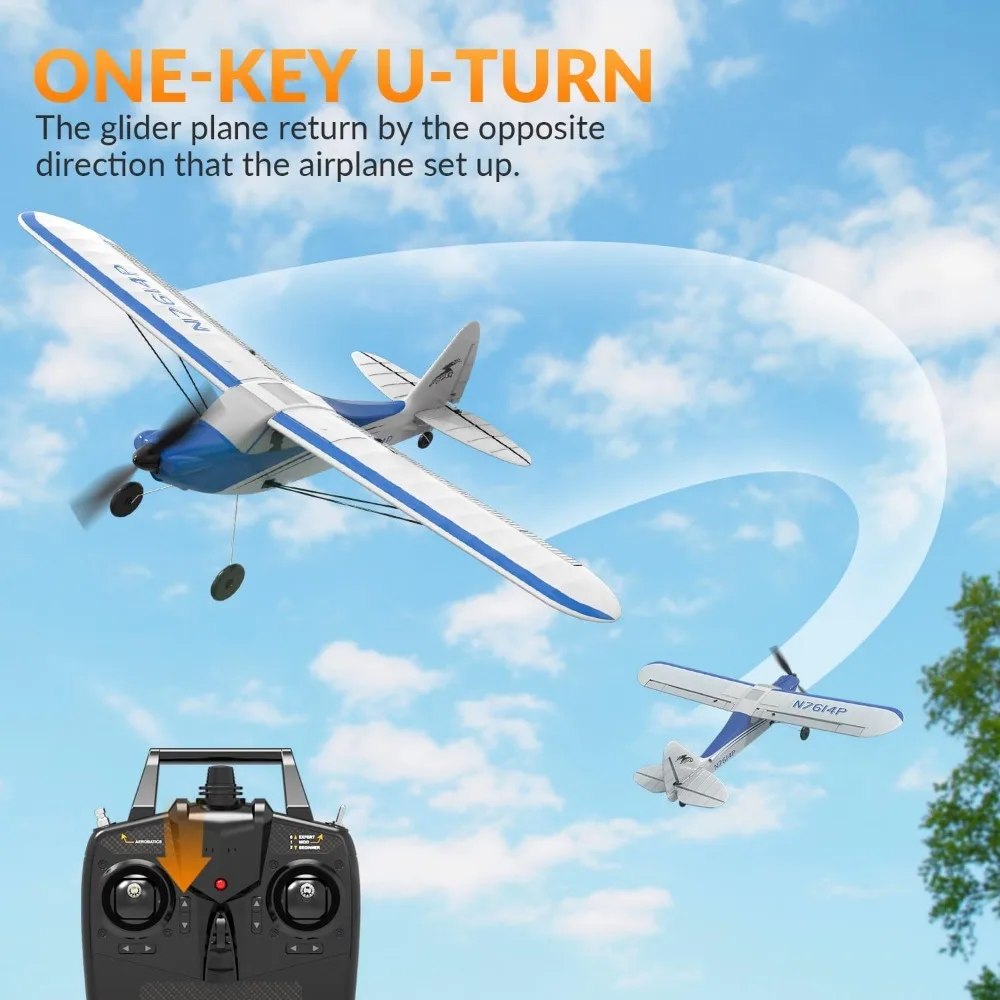RC Airplane Sport Cub 4CH with Prop Saver, 6-Axis Gyro, 3 Flight Modes