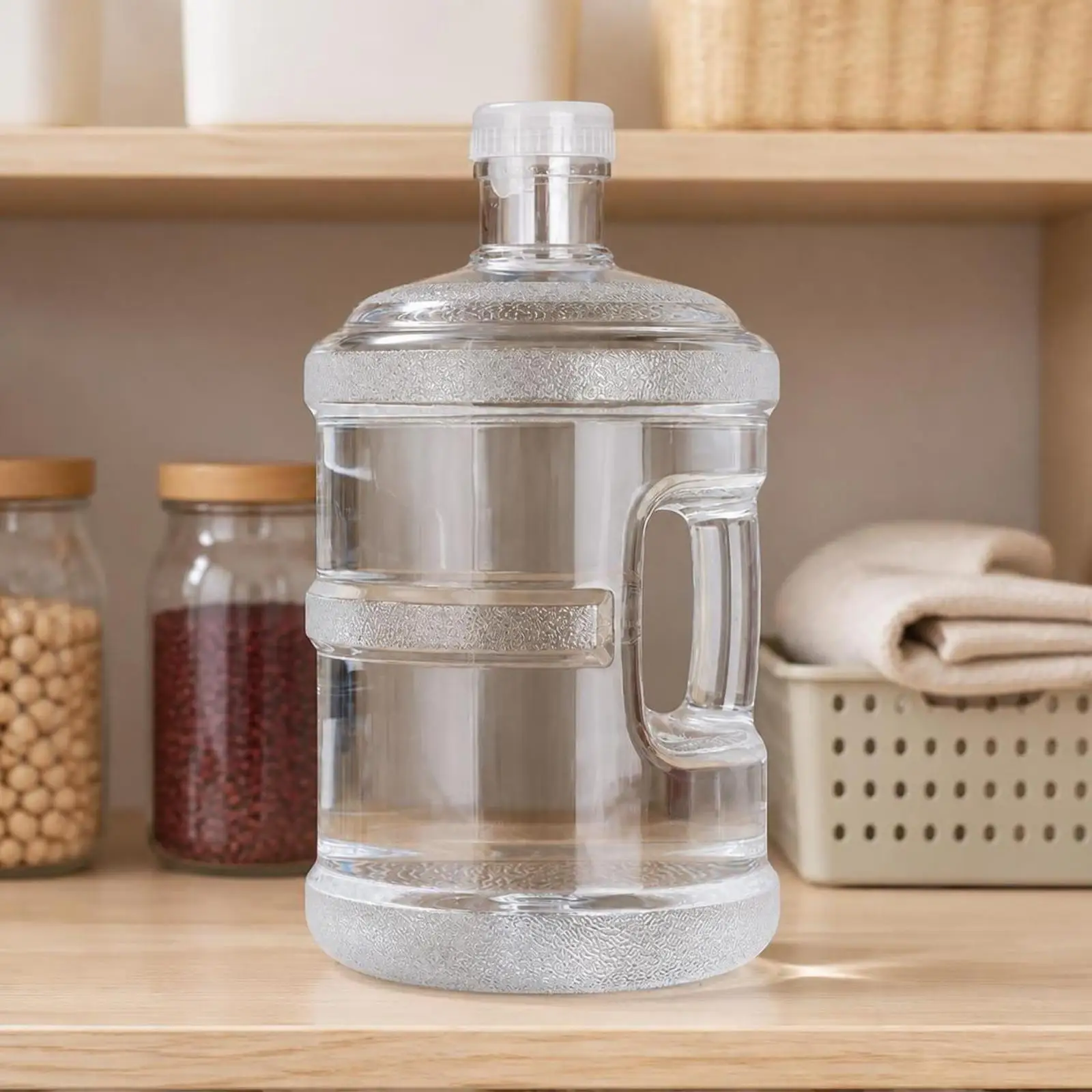 Food Grade PC Replacement Lid for Water Storage Container Jug Camping Portable Leakproof Top