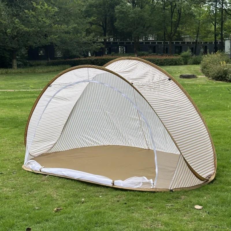 Automatic Pop Up Camping Tent Quick-Opening for 2-4 People Quick-Opening Tent Instant Setup UV Protection Picnic Sunshade Tent