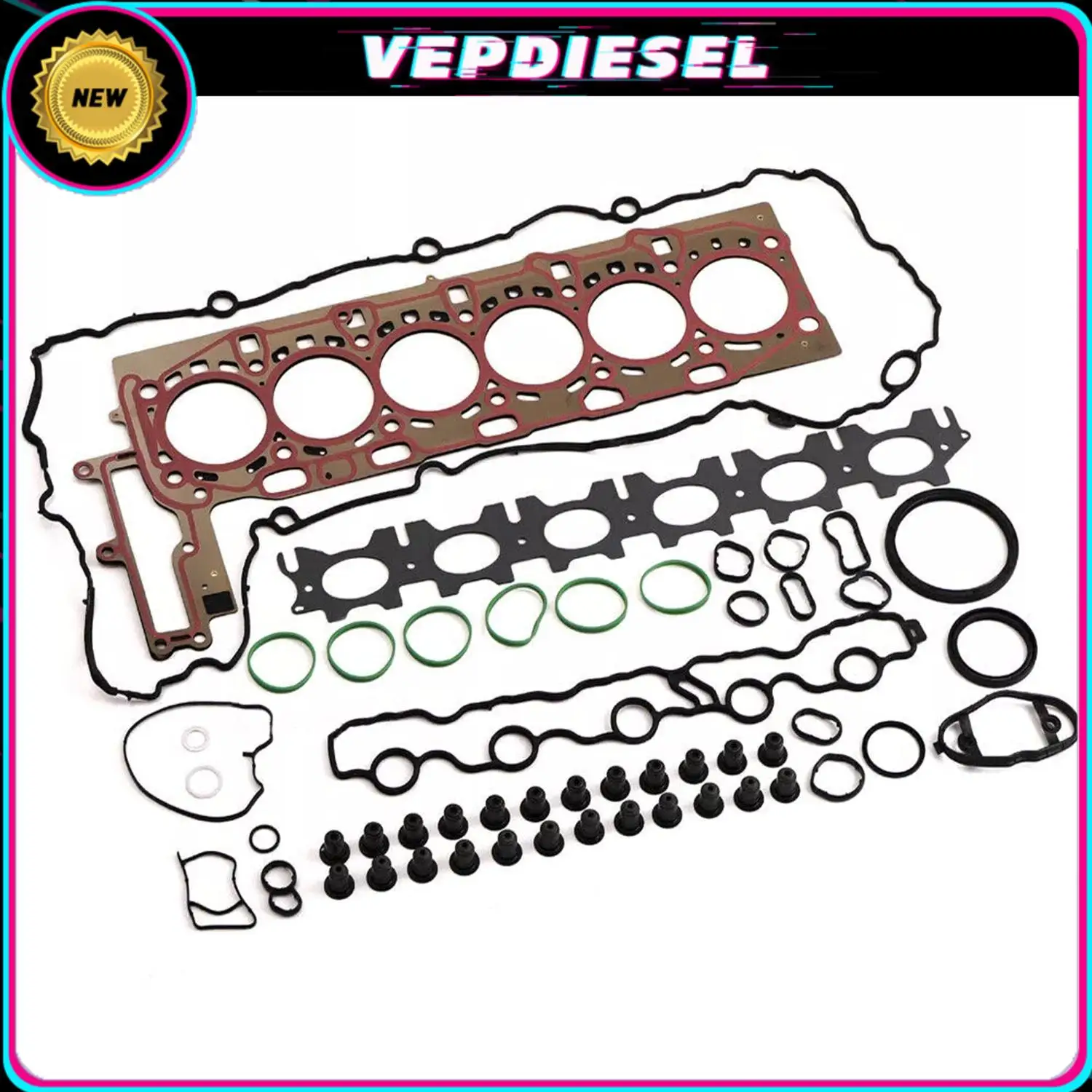 Комплект поршневых колец B58B30 11258637989 11258638448 для BMW M140i M240i 340i 440i 540i 640i 740i X3 X4 Автомобильные аксессуары