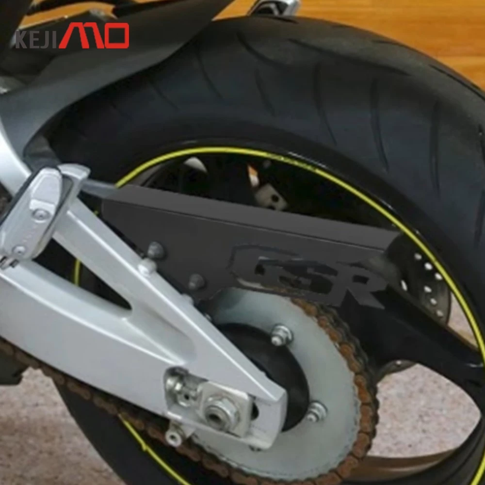 

For SUZUKI GSR400 GSR600 GSR 400 600 2006 2007 2008 2009 - 2017 Motorcycle Accessories Rear Chain Guard Cover Sprocket Protector