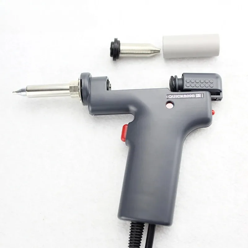 220V Original QUICK 201B ESD Electric Suction Tin Gun QUICK201B Dismantling Static Electric Suction Tin Pump 90W