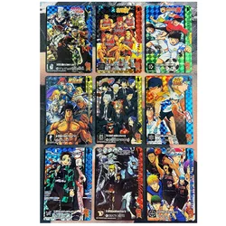 9 pz/set Jump 50th Anniversary settimanale Shonen Dragon Ball Z One Piece No.1 Hobby collezionismo gioco Anime Collection Cards