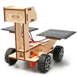 Solar Lunar Exploration Vehicle Children's DIY Hand-assembled Model Pediatric Science and Technology Small Production G08