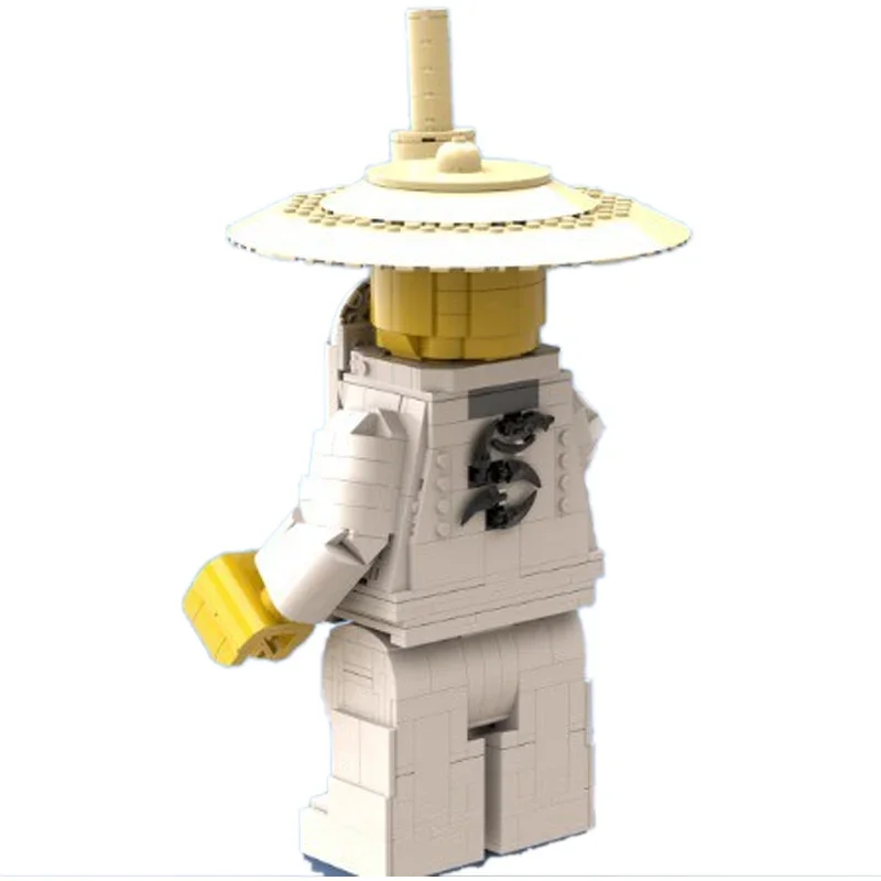 New MOC-146775 Wu Sensei Scale 6:1 Movie Characters Building Blocks Assemble Brick Parts Kid Toys Collectible Birthday Gifts