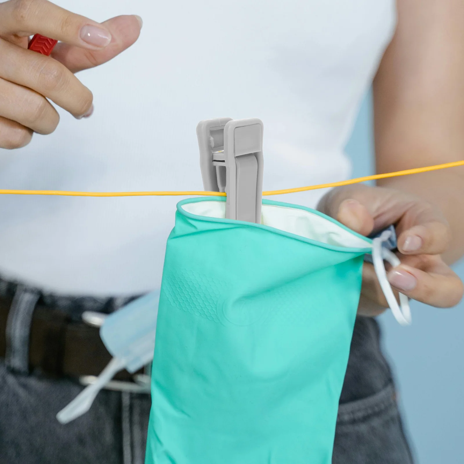 

40pcs Hanger Clips Lightweight Versatile Clothes Hat Storage Compact Plastic Non slip Wardrobe ganization Travel