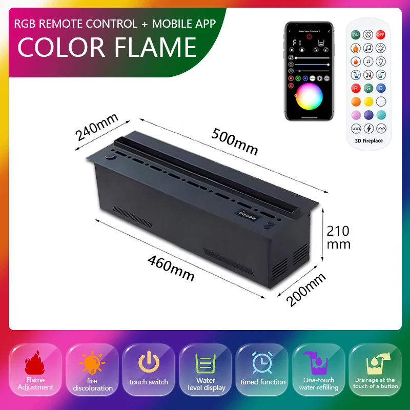 Electric Simulated Flame Decorative Fireplace Electric Fireplace Home Interior Family Hotel Decoration