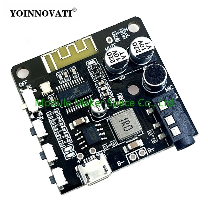 VHM-314 Mini BT-compatible Decoder Board Audio Receiver BT5.0 PRO MP3 Lossless Player Wireless Stereo Music Amplifier Module