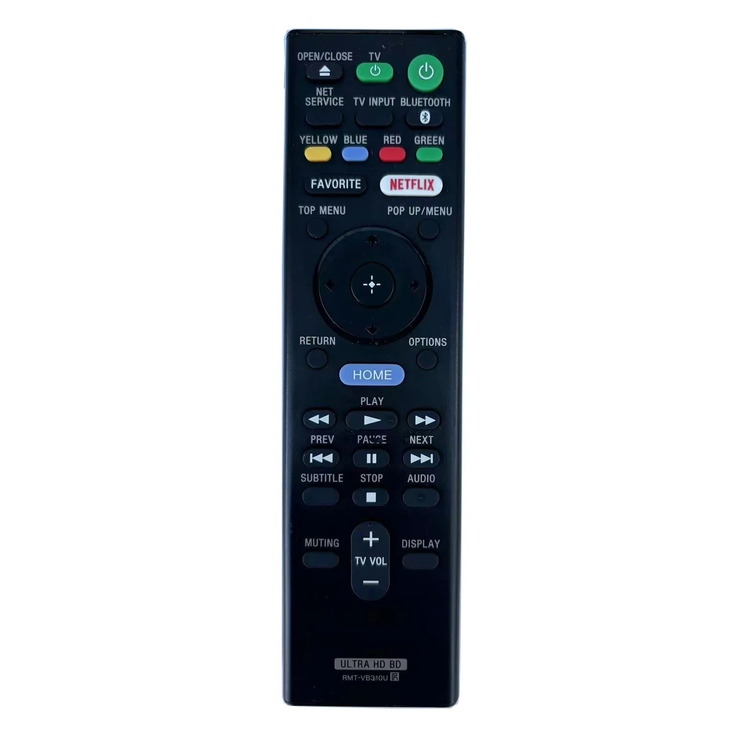 RMT-VB310E RMT-VB310U Remote Control For Sony Blu-Ray DVD Player UBP-X800 UBP-UX80 UBP-X800M2 UBP-X1000ES