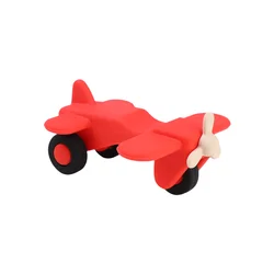 one piece Baby Car Toys BPA Free Silicone Aircraft Truck Montessori Educational Toys Boy Girl 0-12 Months Toy Newborn Baby Gift