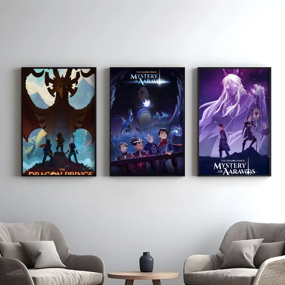 Anime The D-Dragon Prince Poster Elegant And Affordable Wall Art Stickers For Dormitory Living Room And Bedroom Spaces