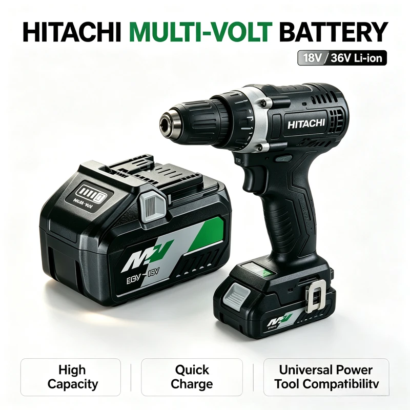 18V 8.0Ah Battery,Fit HiKOKI BSL1840 BSL1850 BSL1860 BSL18 Series Battery,For Home Cordless Circular Saw Angle Grinder DIY