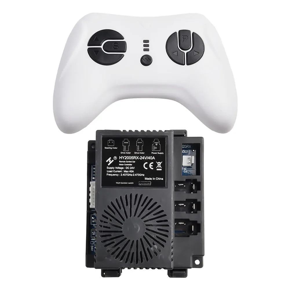1Set Children's Electric Car Remote Control Receiver HY2005RX-24V 40A Receiver 2.4G Transmitter Remote Control Power Tool