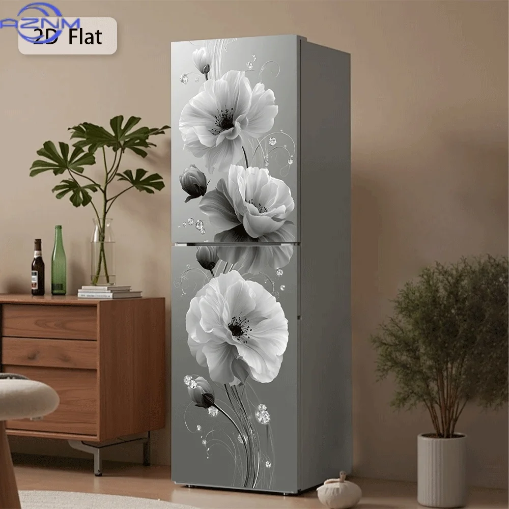 2D Flat Printing 1pc Refrigerator Sticker 60×180cm 