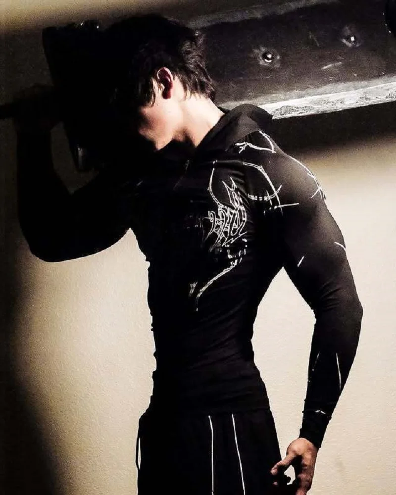 

Hooded Semi-open Stretch Long-sleeved Top With A Slim Fit And Slightly Elastic Fabric Suitable For Daily And Casual Occasions