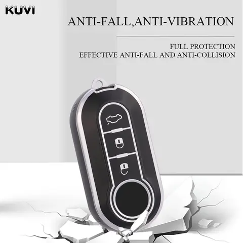 10 best sales cover key fiat 500 - №9