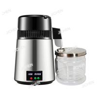 750W 4L Water Distiller Household Distilled Pure Water Machine Distillation Purifier Filter Stainless Steel Water Filter