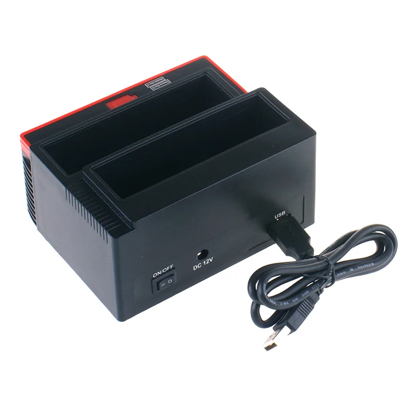 

Модернизированная док-станция для жесткого диска USB 3.0/Type C 2,5/3,5 дюйма с двумя портами SATA, портом IDE, устройство чтения карт MS/M2/CF/TF US Plu