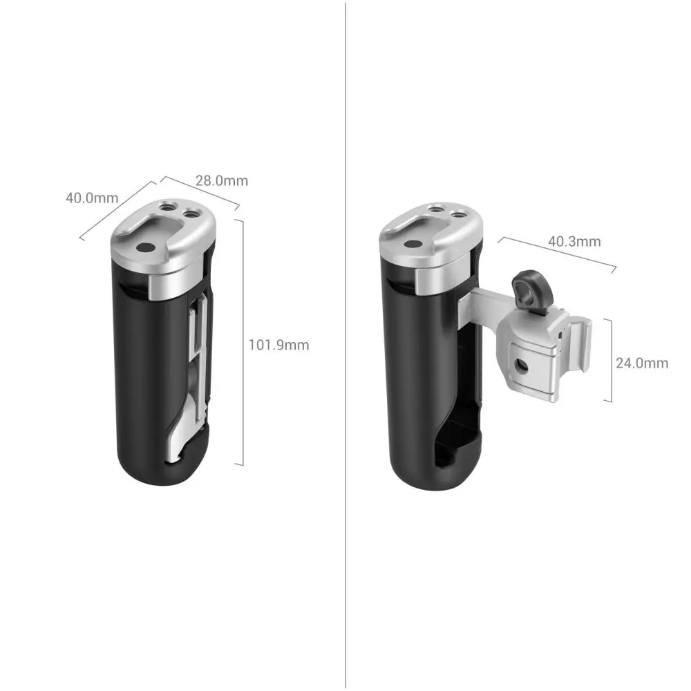 SmallRig Gấp Gọn Tay Cầm Phụ Đa Năng Máy Ảnh SLR Micro Đơn Phụ Kiện 3922 Cho Trái Và Phải Xây Dựng Trong Giày Lạnh Nhẹ