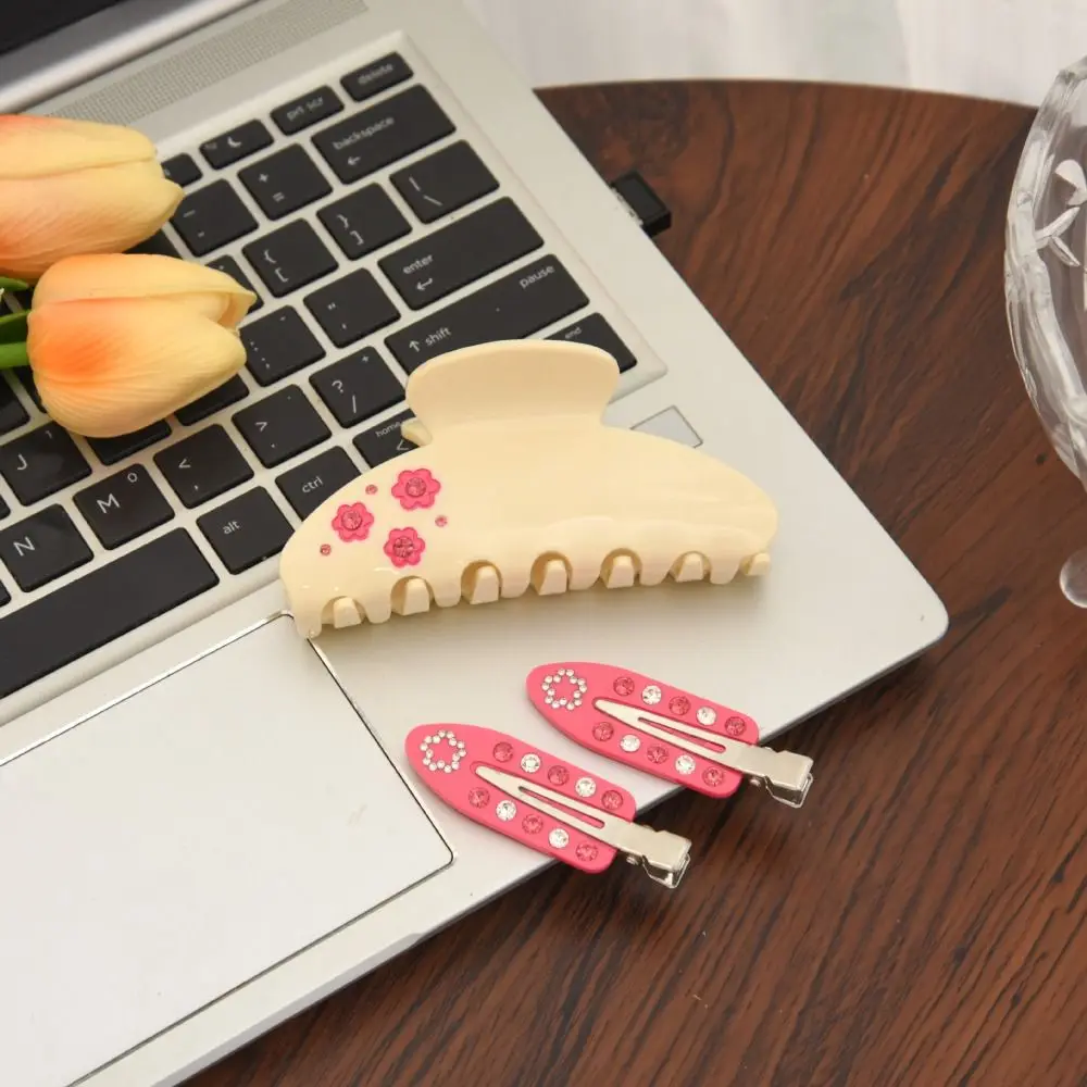 

Красочный цветок, ацетат, коготь для волос, стразы, аксессуары для волос, уксусная кислота, заколка в виде акулы, заколка для волос, головные уборы, заколки в виде сакуры для девочек