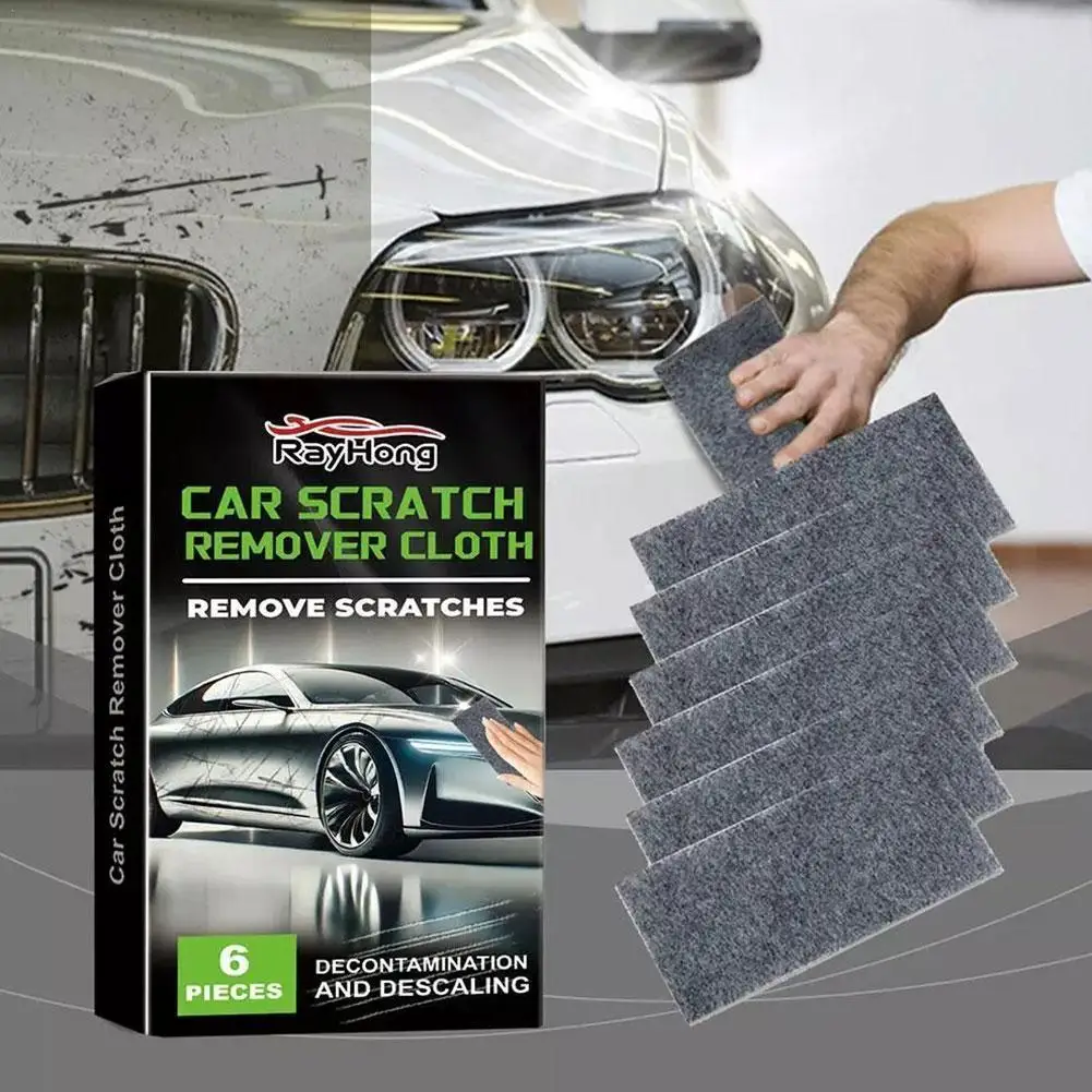 Dropship (6PCS) Car Scratch Remover Cloth Scratch Repair Removal Easy To Use For Car Paintwork Repair In Minutes