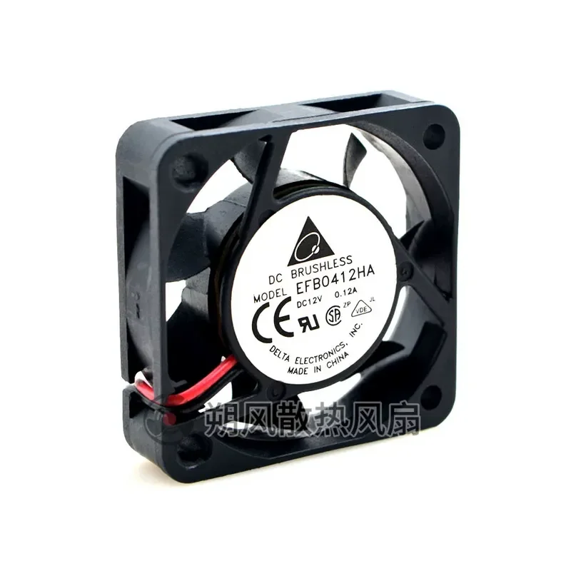 for Delta EFB0412HA 4010 12V 0.12A 4CM 2-wire Dual Ball Bearing Cooling CPU Fan